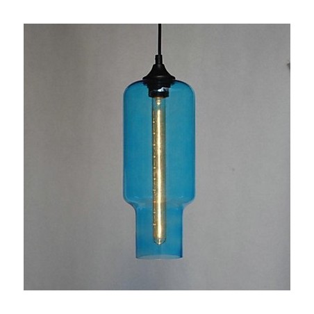 Modern Glass Pendant Light in Brown Bubble Design Modern Glass Pendant Light in Brown Bubble Design