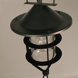 Retro Mini Style Painting Metal Pendant Light
