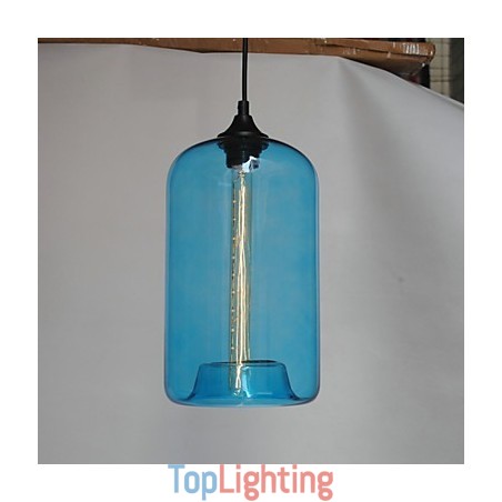 Bottle Design Pendant 1 Light Minimalist Iron Painting Bottle Design Pendant 1 Light Minimalist Iron Painting