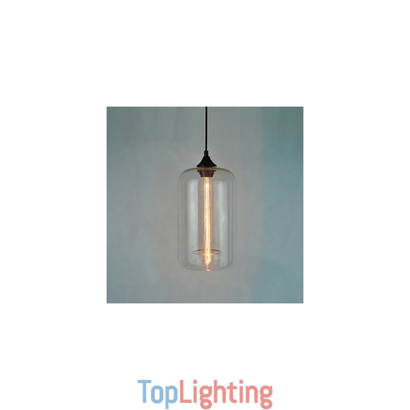 Bottle Design Pendant 1 Light Minimalist Iron Painting