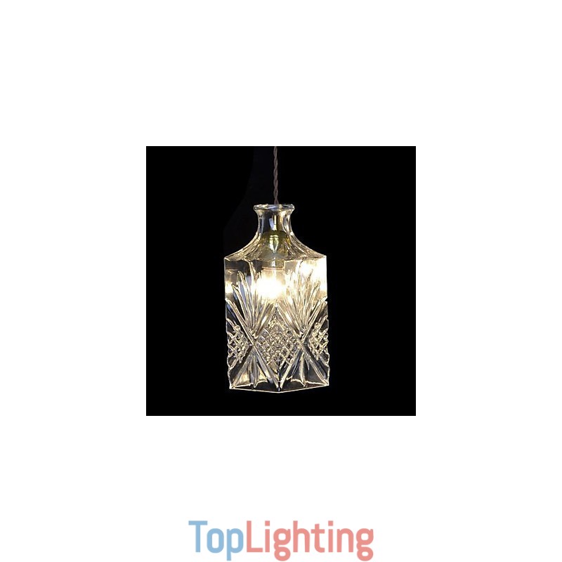 Modern Contemporary Crystal Metal Pendant Light