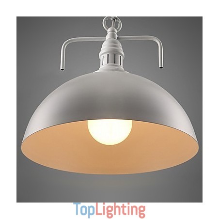 Rustic Lodge Painting Metal Pendant Light Rustic Lodge Painting Metal Pendant Light
