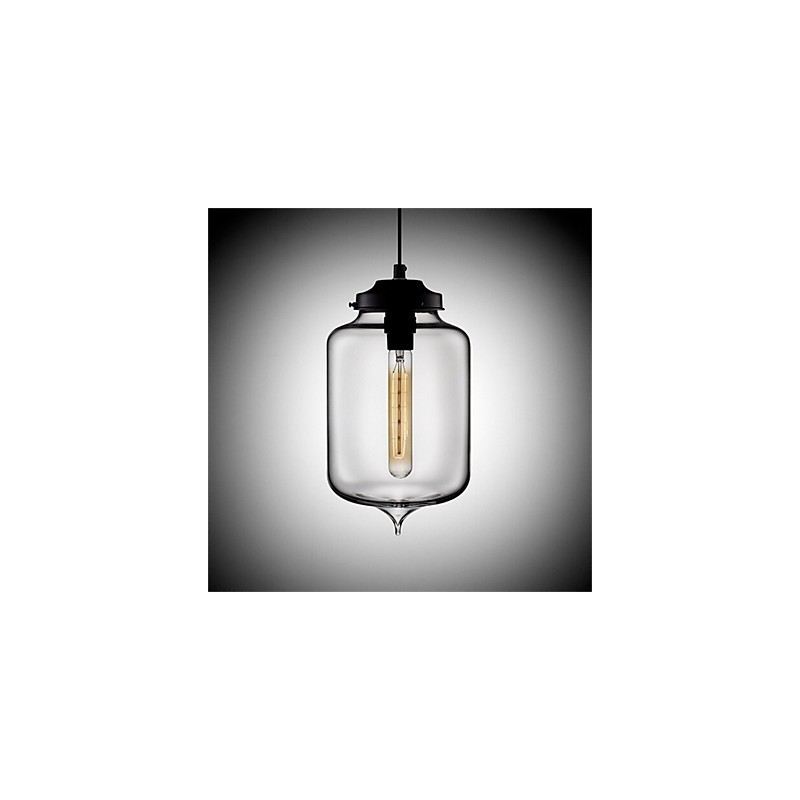 Retro Creative Single Head Glass Pendant Lamp Cafe In The Goldfish Bowl