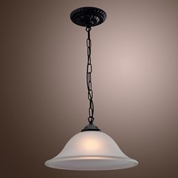 Traditional Classic Bowl Mini Style Bronze Pendant Light