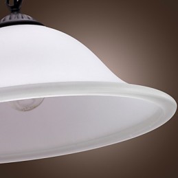 Traditional Classic Bowl Mini Style Bronze Pendant Light