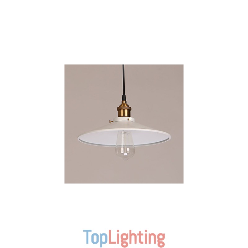 Vintage Painting Metal Pendant Light