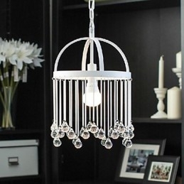 Modern Contemporary Traditional Classic Crystal Mini Style Painting Metal Pendant Light