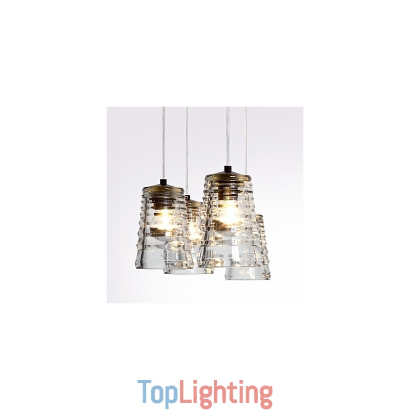 Modern Contemporary Glass Pendant Light