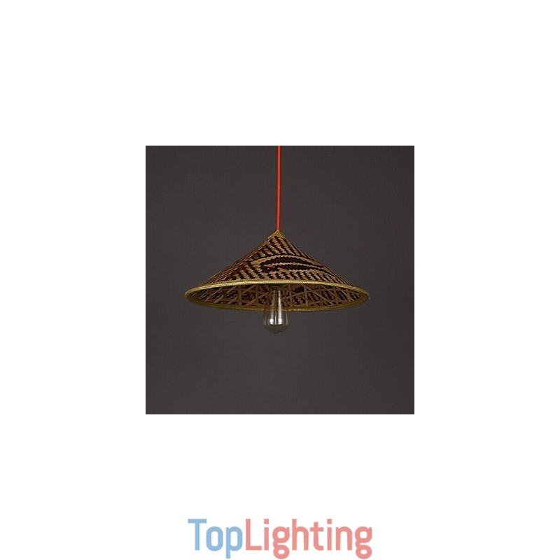 Bamboo Hat Chandelier Chandelier Lamp Fish People Hats