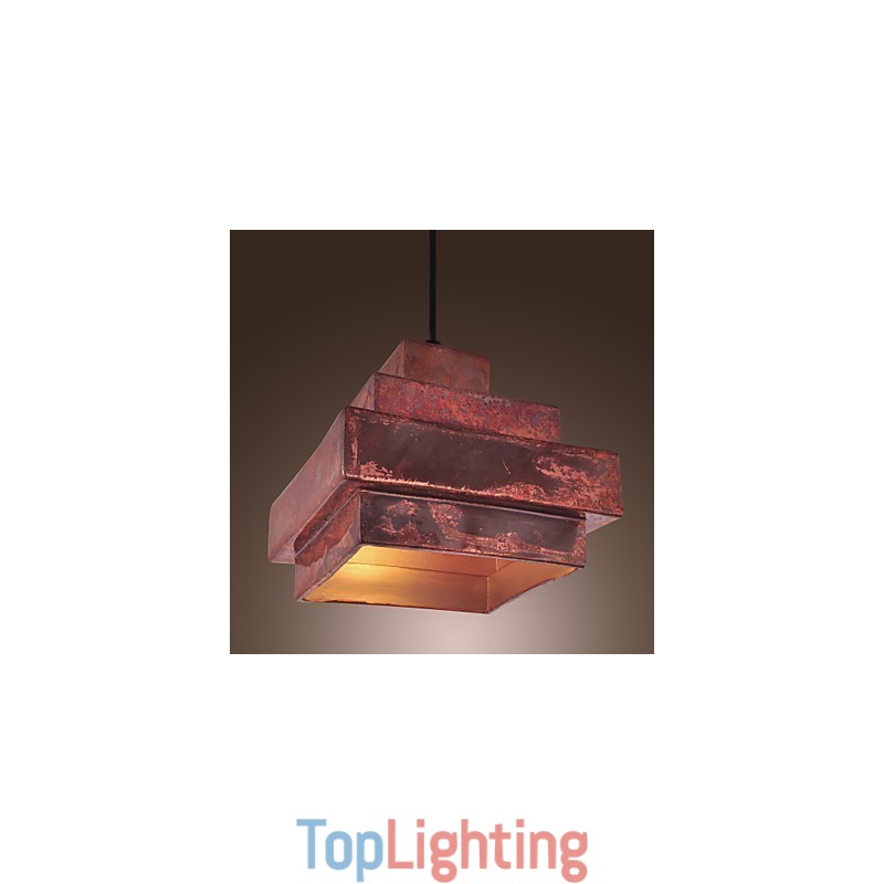 Traditional Classic Mini Style Painting Pendant Light