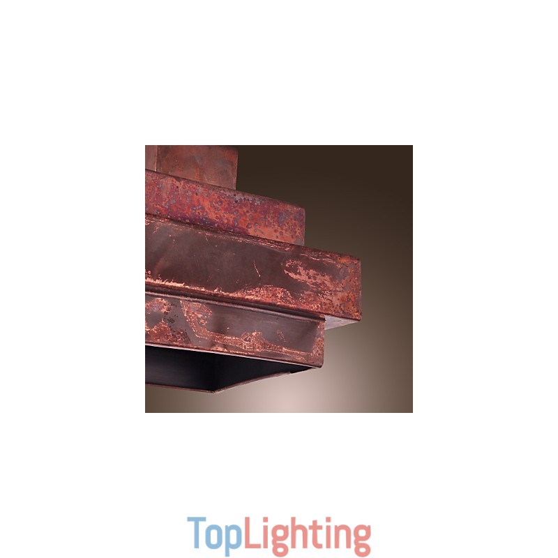 Traditional Classic Mini Style Painting Pendant Light