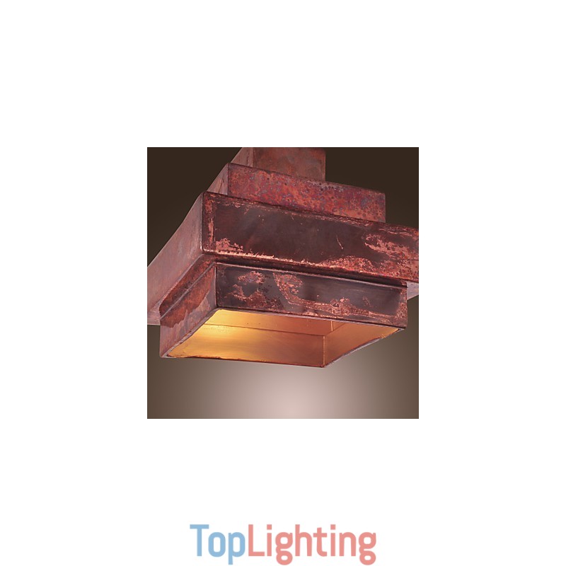 Traditional Classic Mini Style Painting Pendant Light