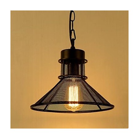 American Cafe Terrace Fashion Black Umbrella Grid Droplight American Cafe Terrace Fashion Black Umbrella Grid Droplight