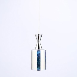 Dream laser Engraving Chrome Plated pendant lamp L