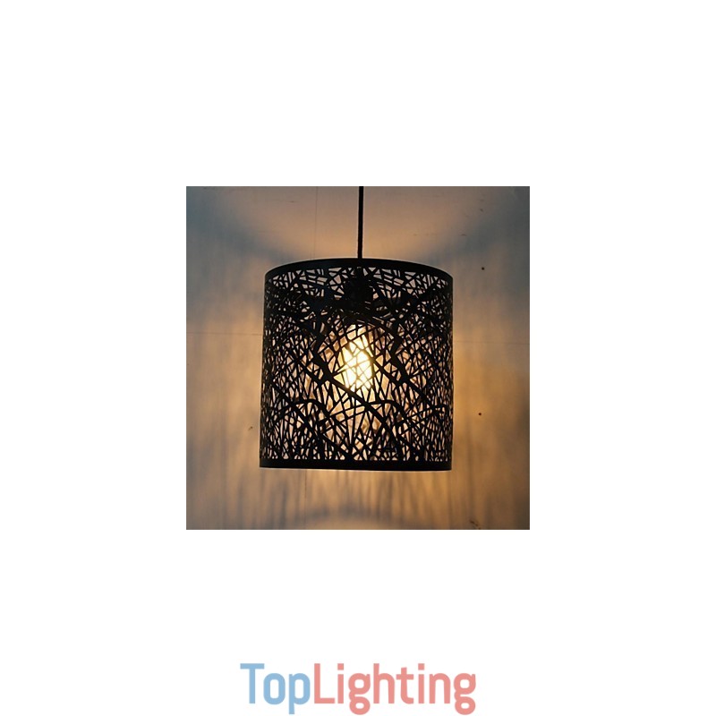 American Country Retro Single Head Iron Chandelier
