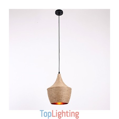 Rope Pendant Light Mini Style Country Rope Pendant Light Mini Style Country