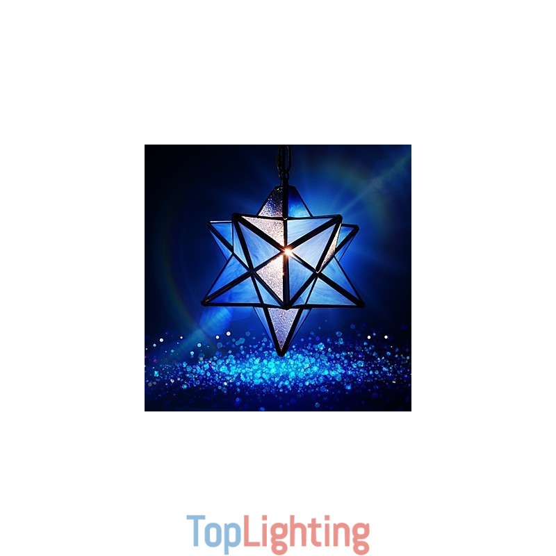30CM Artistic Individuality Creative Porch Modern Stars Droplight Lamp