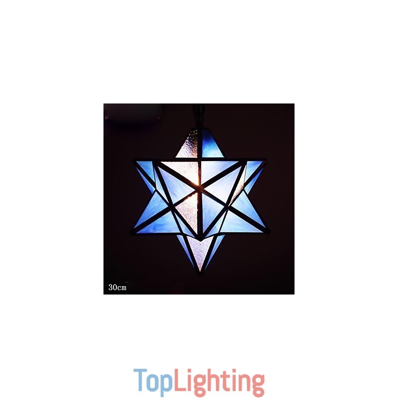 30CM Artistic Individuality Creative Porch Modern Stars Droplight Lamp