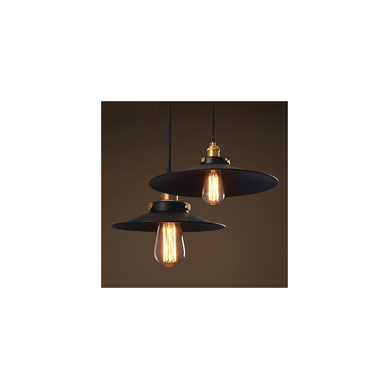 European Style Retro Classic Pendant Light Metal Art Droplight Give Bulb Diameter