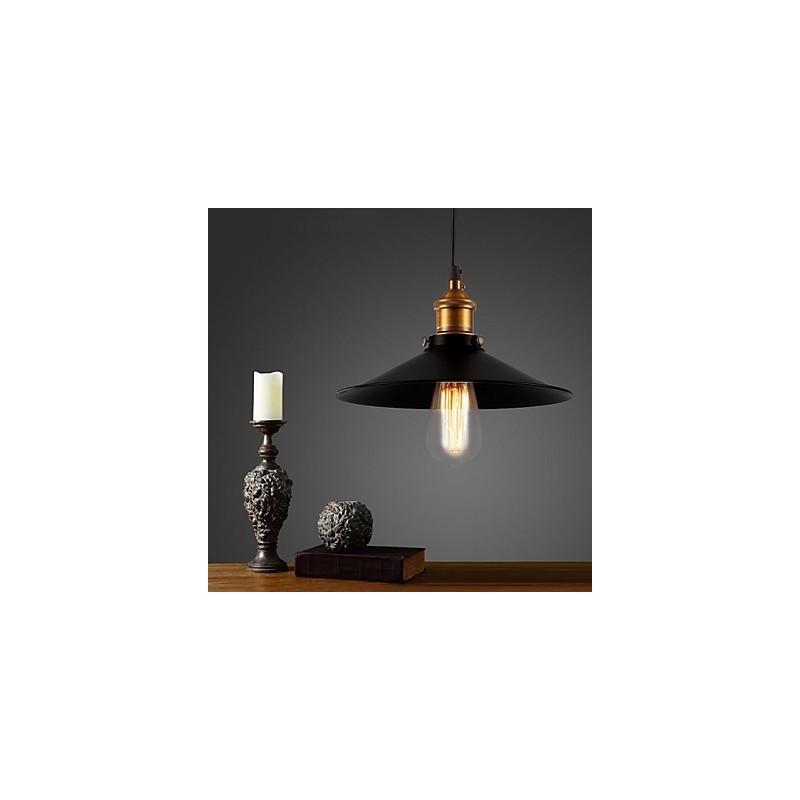 European Style Retro Classic Pendant Light Metal Art Droplight Give Bulb Diameter