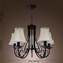 Traditional Classic Antique Brass Chandelier
