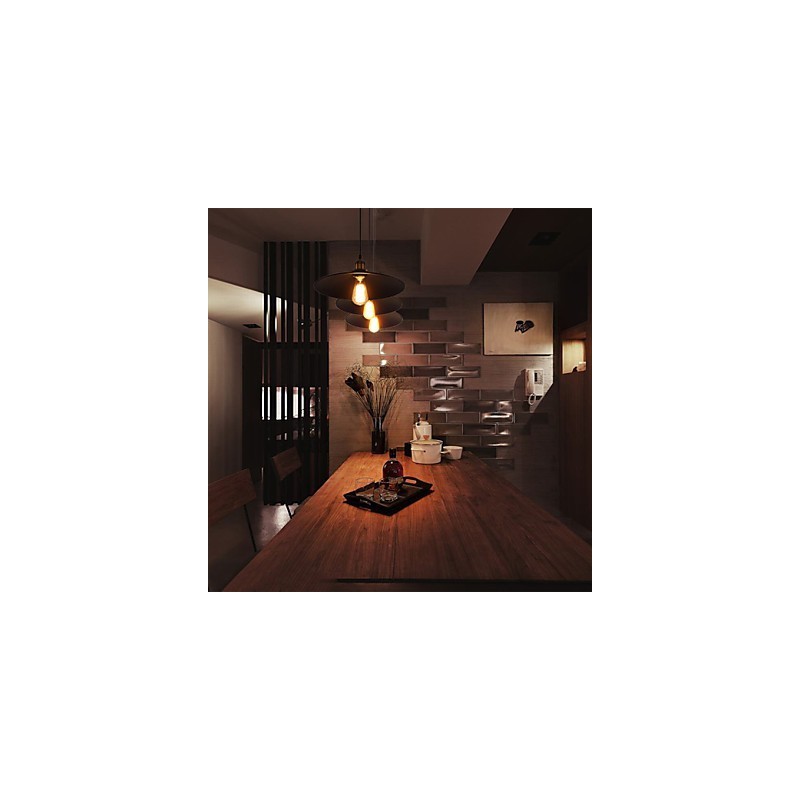 European Style Retro Classic Pendant Light Metal Art Droplight Give Bulb Diameter