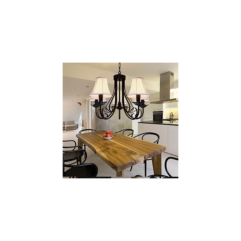 Traditional Classic Antique Brass Chandelier