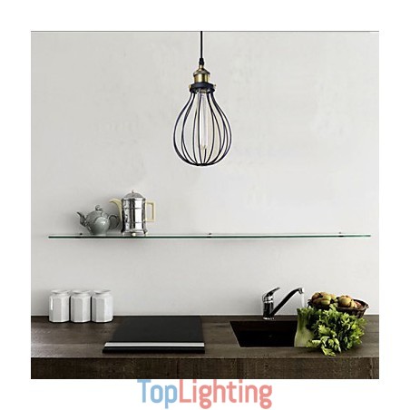 Pendant Lights Rustic Lodge Vintage Retro Metal