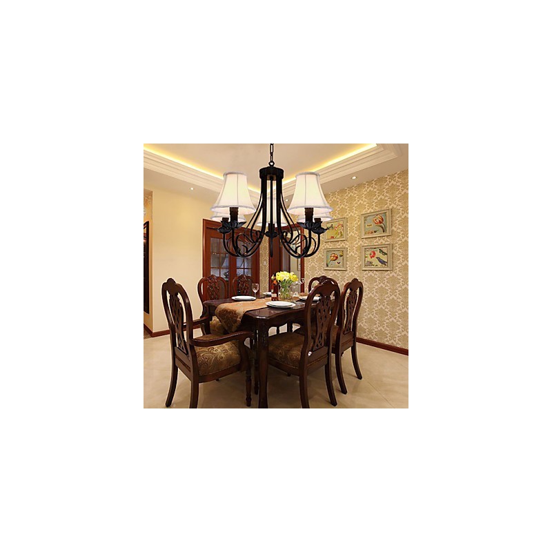 Traditional Classic Antique Brass Chandelier