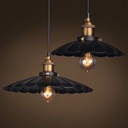 Retro Classic European Style Pendant Light Metal Art Droplight