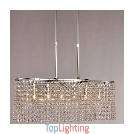 Modern Contemporary Crystal Electroplated Pendant Light Modern Contemporary Crystal Electroplated Pendant Light