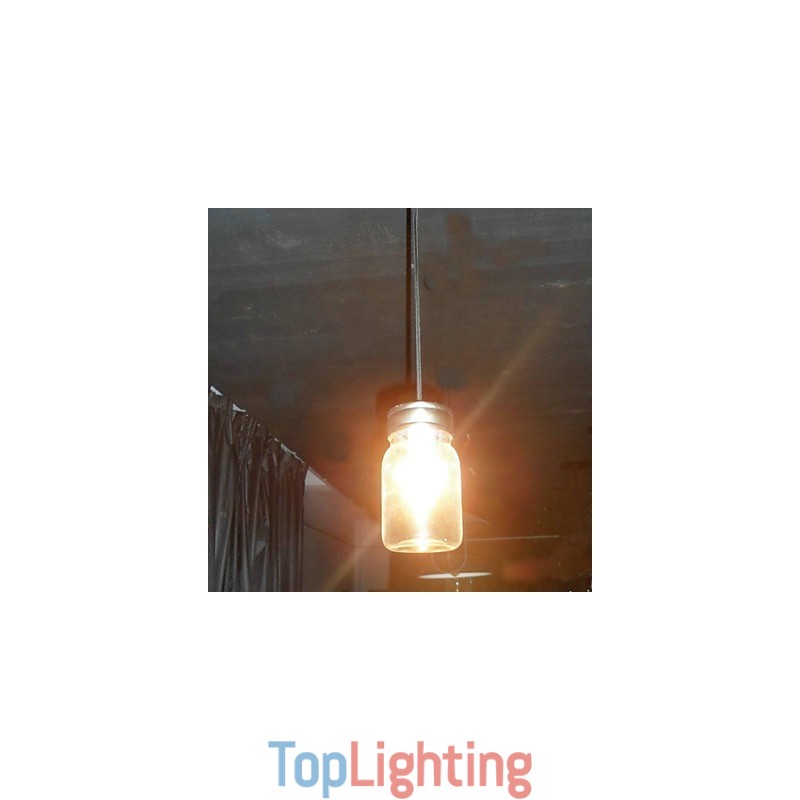 Modern Minimalist 1 Light Pendant In Bottle Shape