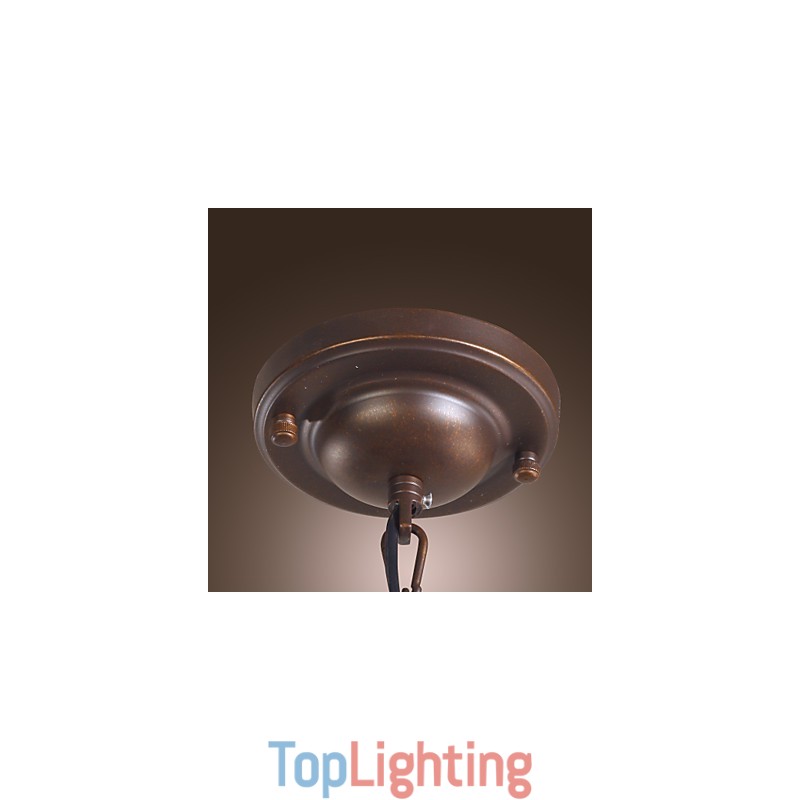 Traditional Classic Vintage Lantern Mini Style Electroplated Pendant Light Dining