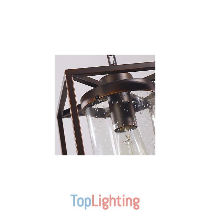 Traditional Classic Vintage Lantern Mini Style Electroplated Pendant Light Dining