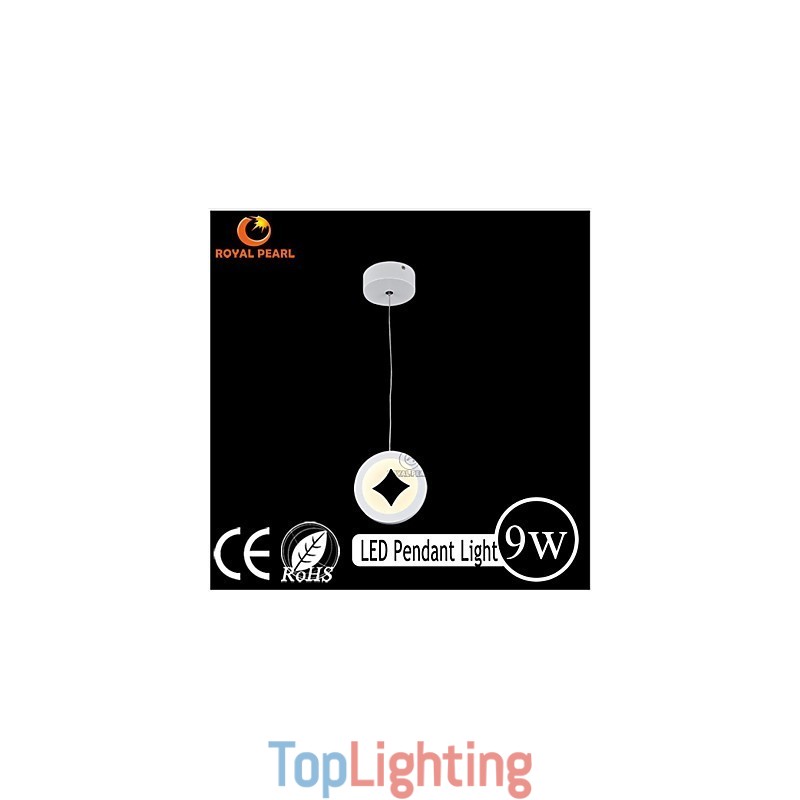 Acrylic Delicate 9W Pendant Lamp