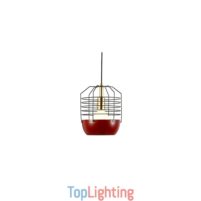 Mini Artistic Spider Web Pendant Lamp 1 Light Mordern Simplicity Finish Black White Green Red Carbon Steel Droplight