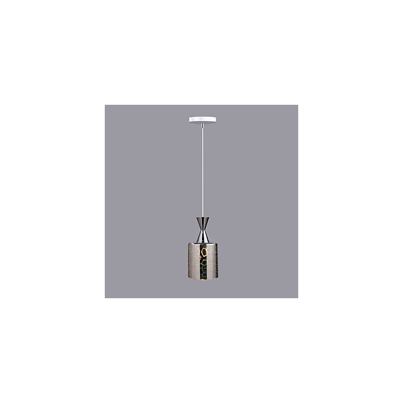Dream laser Engraving Chrome Plated pendant lamp