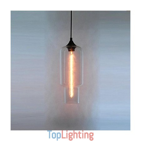 Modern Glass Pendant Light in Brown Bubble Design Modern Glass Pendant Light in Brown Bubble Design