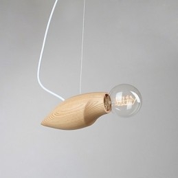 Artistic Individuality Creative Contracted Restoring Ancient Ways Of Wood Bees Droplight Lamp