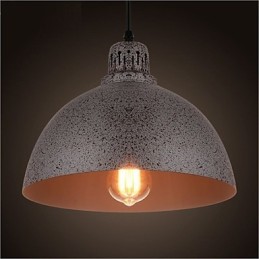 Vintage Metal Dot Pendant Light with One Light