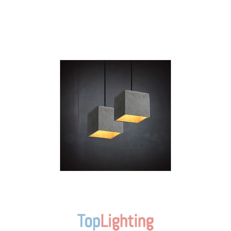 Contemporary And Contracted Retro Cement Pendant Lamp Light