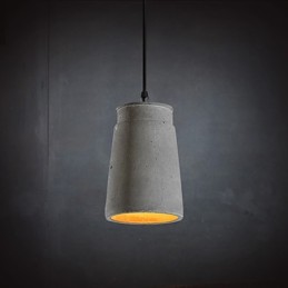 Contemporary And Contracted Retro Cement Pendant Lamp Light