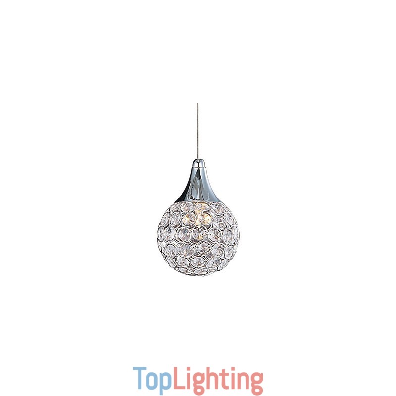 G9 Pendant Light Crystal Modern Contemporary Metal