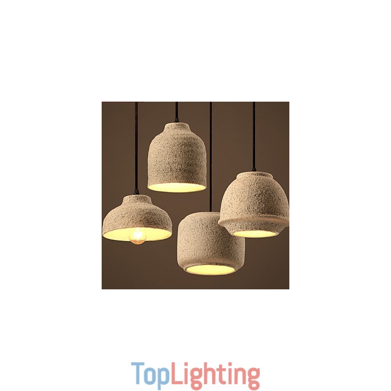 Nordic Creative Arts The Color Sand Ceramic Chandelier Lamp Light
