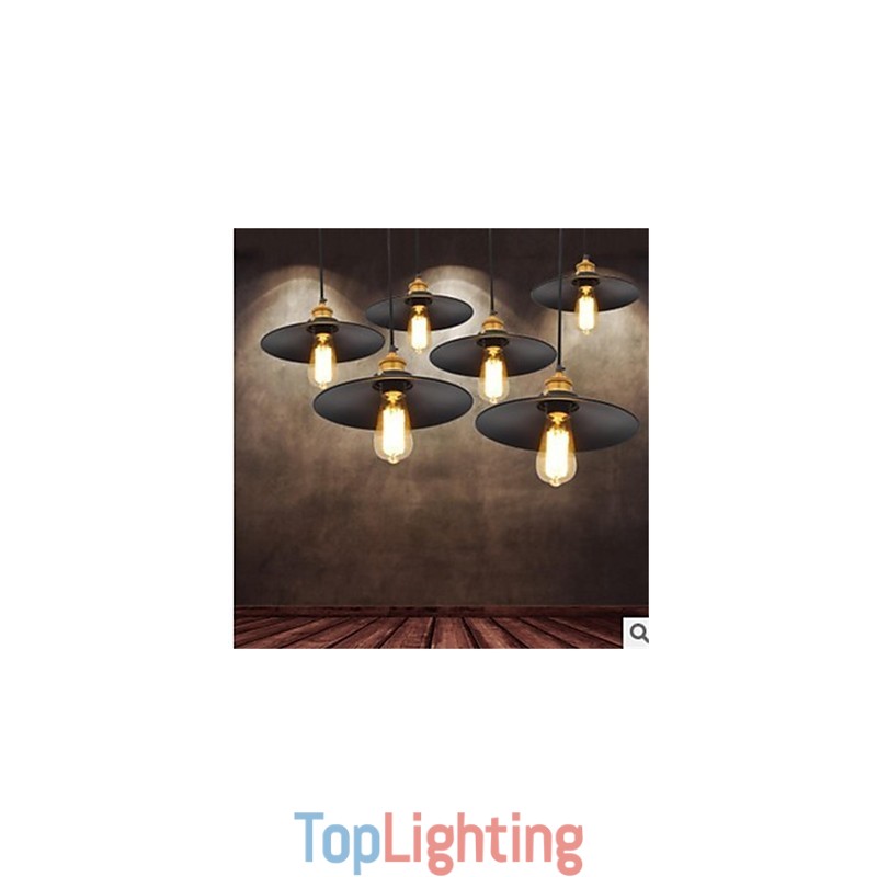 The American Minimalist Retro 1 Iron Chandelier