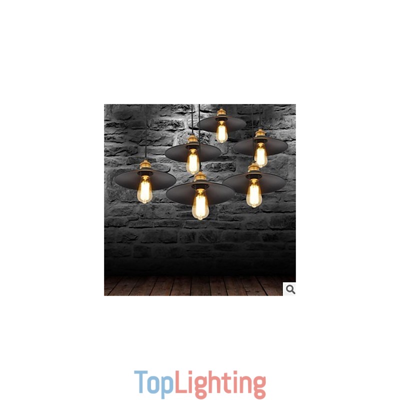 The American Minimalist Retro 1 Iron Chandelier