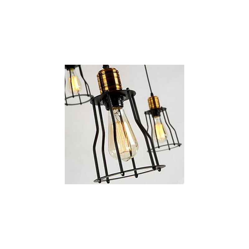 American Country Industrial Individuality Creative Sitting Six small Hob Head Droplight