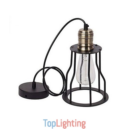 American industrial vintage cafe buffet ideas wrought iron cage Pendant Light Sitting American industrial vintage cafe buffet ideas wrought iron cage Pendant Light Sitting