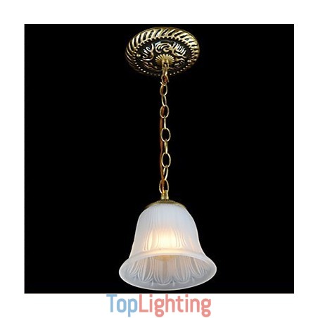 Bronze Pendant Light Pattern Glass Shade European Retro Classic Bronze Pendant Light Pattern Glass Shade European Retro Classic