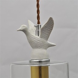 Creative bird Glass Chandelier Pendant Light with Glass Shade